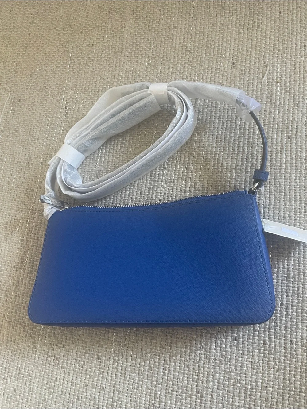Michael Kors Royal Blue Saffiano Leather Crossbody Bag